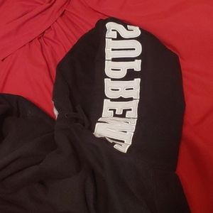 Supreme mirrored logo hoodie